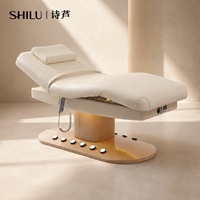 Table de soin esthétique électrique minimaliste SHILU pour studio d'esthétique et spa