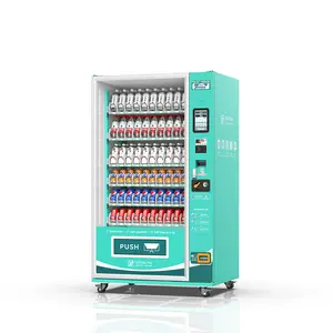 Grande capacidade Coin Operated Desacompanhado luxo vending machines dinheiro buying vending machines for Drink