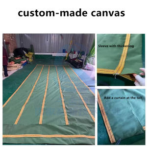 قماش قماشي ثقيل مقاوم للماء حلقة حبل مطلية بالنيكل متعددة الأغراض قماش مقاوم للماء يغطي السقف - Product Image 5