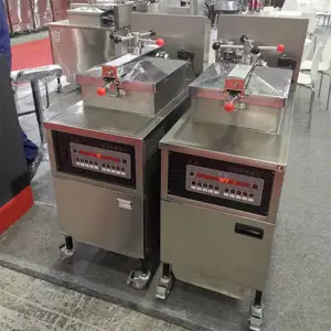High quality CE ISO Henny Penny Broaster Gas Pressure Fryer/ Electric Fried chicken fryer with Oil Filter for Sale