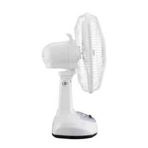 AC DC 12v Cooling ชาร์จพลังงานแสงอาทิตย์พัดลมตั้งโต๊ะ 12/16 นิ้วระบบไฟบ้านทีวีและพัดลมพลังงานแสงอาทิตย์แบตเตอรี่ลิเธียมยาว 3 เกียร์ - Product Image 2