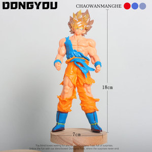 Figurine d'action Anime Sun Wukong Vegeta <span class=keywords><strong>Saiyan</strong></span> <span class=keywords><strong>Goku</strong></span> en PVC, modèle de décoration, jouet tendance, produit périphérique, vente en gros transfrontalière, 14 ans et plus - Product Image 2
