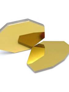 Custom High Quality Optical Glass <b>Octagon</b> Gold Reflective Coated Optical <b>Mirror</b> - Product Image 4