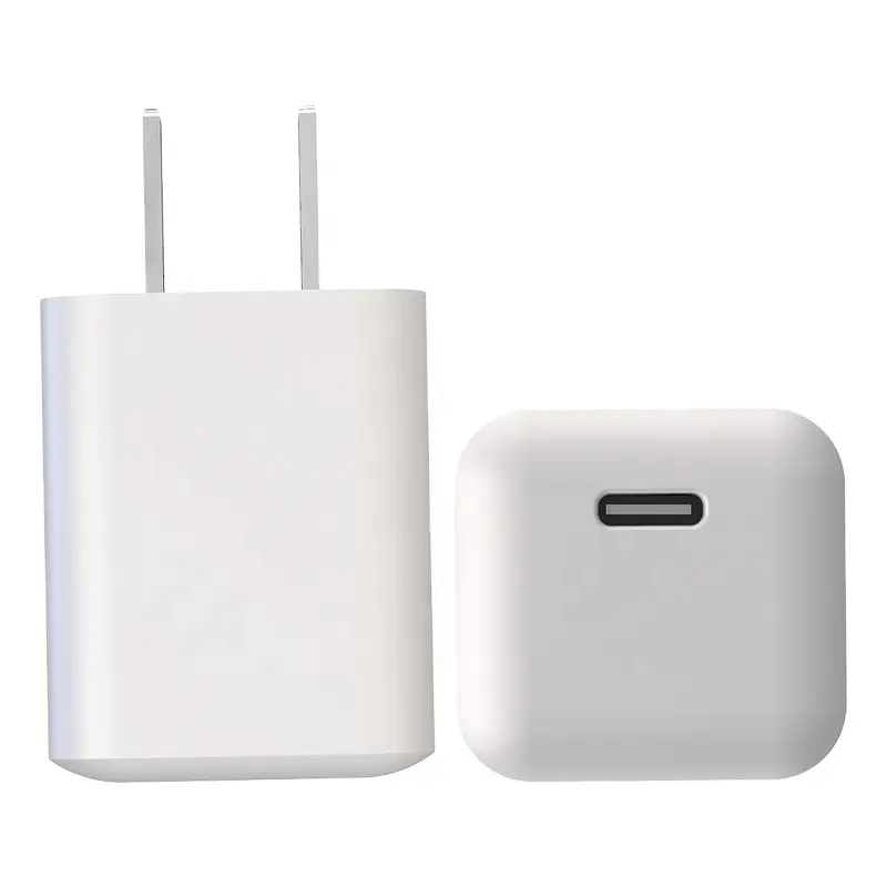 Adaptador de fuente de alimentación para teléfono móvil, cargador rápido de 18W, PD, para Apple, iPhone, Android, cámaras digitales