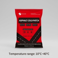 Sacs d'asphalte froid haute qualité, haute viscosité, à prise rapide, imperméables, sacs de 25 kg, prix de l'asphalte par tonne, pour la réparation routière et l'étanchéité