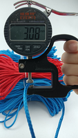 Corde en boucle continue en UHMWPE, durable, haute résistance, résistante à l'usure, souple, écologique, 3 mm, 22 cm de longueur pour hamac