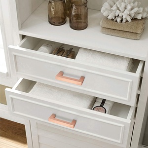 Maniglia e manopola cucina e armadio armadio per la casa cassetto quadrato tirare <span class=keywords><strong>oro</strong></span> rosa maniglia - Product Image 4