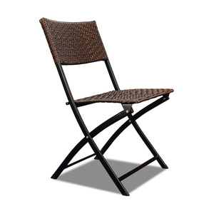 <span class=keywords><strong>Chaise</strong></span> pliante en rotin pour salon, prix direct d'usine, meubles portables, gain de place, fête, camping - Product Image 1