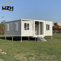Maison conteneur pliable moderne de 40 pieds, conforme aux normes australiennes, étanche et écologique, préfabriquée, bureau portable extérieur