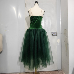Yk218 rosa caldo/verde professionale <span class=keywords><strong>danza</strong></span> <span class=keywords><strong>danza</strong></span> <span class=keywords><strong>tutù</strong></span> Costume da concorso 7 strati plissettato <span class=keywords><strong>tutù</strong></span> Pancake <span class=keywords><strong>tutù</strong></span> - Product Image 3