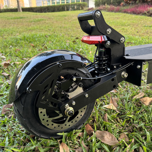 Long Range 11 Inch R6 Escooter 60v Custom 30ah 40ah Big Lithium Battery Power Sports Scooter Dual <b>Hub</b> Motor R6 60volt 6000watts - Product Image 3