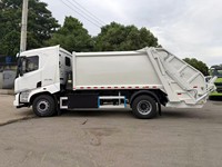 Camion compacteur de déchets solides résidentiels Byd Electric 4X2 12cbm 10 tonnes à haute compression hydraulique