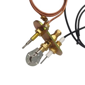 LP เครื่องทําน้ําอุ่นแก๊สธรรมชาติหม้อไอน้ําอะไหล่ Burner พร้อมเทอร์โมคัปเปิลและชุดประกอบจุดระเบิด M8X1 - Product Image 3