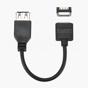 Cavo di Alimentazione Magnetico HYTEPRO M590 4 Pin Pogo, USB A, 3A <span class=keywords><strong>5</strong></span>-24V per Ricarica e Sincronizzazione Dati, Conforme RoHS per Dispositivi Elettronici - Product Image 5