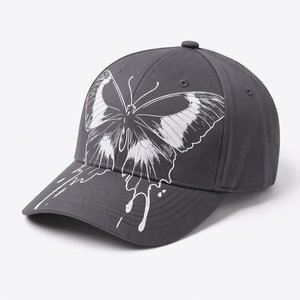 Casquette de baseball premium 6 panneaux en mélange de polyester, impression personnalisée par transfert thermique, motif animal, dos en maille, fermeture réglable, unisexe - Product Image 1