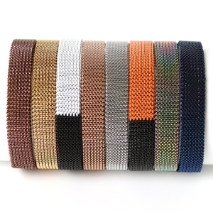 <span class=keywords><strong>Bracelet</strong></span> en <span class=keywords><strong>maille</strong></span> élastique pour hommes, en acier inoxydable, disponible en noir, arc-en-ciel, bleu, <span class=keywords><strong>café</strong></span>, Rose, <span class=keywords><strong>or</strong></span>, pour le printemps, 1 pièce - Product Image 6