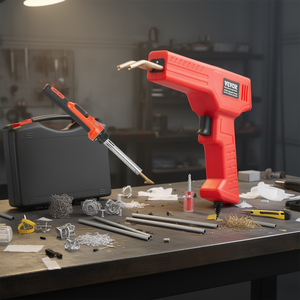 Kit de soldador de plástico Vevor de 100W 110V con grapas y varillas para soldar ABS - Product Image 2