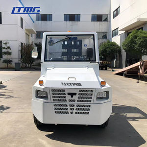 Chariot à bagages, tracteurs de remorquage diesel pour aéroport, 2,5 tonnes, 3 tonnes, tracteur de remorquage d'avion avec <span class=keywords><strong>cabine</strong></span> fermée - Product Image 2