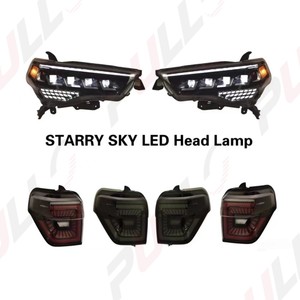 Los repuestos adecuados para 4 runner 2010-2021 cambio al modelo <span class=keywords><strong>Lexus</strong></span> contienen parachoques delantero y trasero con rejilla y lámparas automáticas - Product Image 6