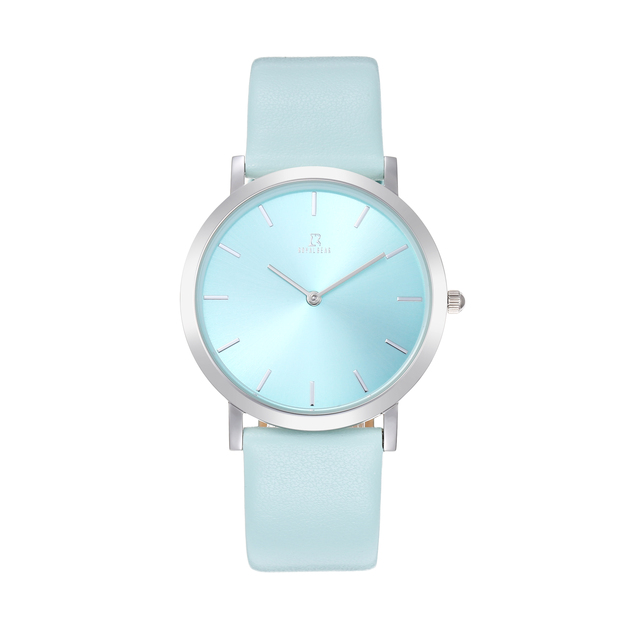 Roy Bear Factory Popular Color Unisex Quartz Watch Latest Leather Band Waterproofing Watch