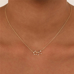 Collier personnalisé avec breloque zodiaque en argent sterling 925, cadeau d'anniversaire - Product Image 3
