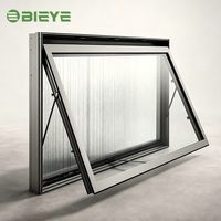Ventana de Apertura Exterior de Aluminio con Rotura de Puente Térmico y Alta Hermeticidad al Agua, Ahorro Energético para Arquitectura Residencial de Gran Altura