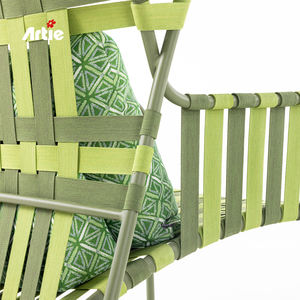 أثاث حدائق ألومنيوم مطلي بالطاقة من Artie أثاث فناء صيفي عثماني صالة خارجية - Product Image 4