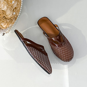 <span class=keywords><strong>Scarpe</strong></span> Basse da <span class=keywords><strong>Donna</strong></span> in Rete Taglia <span class=keywords><strong>44</strong></span>, Ciabatte Casual con Punta Chiusa e Design a Rete - Product Image 3