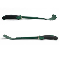 Outil de nettoyage de lame de tondeuse à gazon en fer, kit de grattoir de jardin robuste, outil de nettoyage avec brosse, grattoir de tondeuse à gazon
