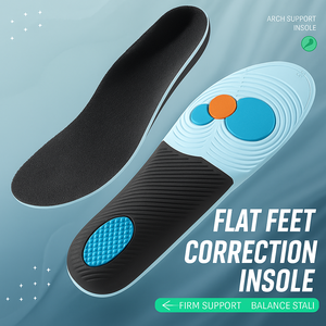 2026 Arch Support Work EVA Sports Flat Foot Orthopedic Stability Cushioning Orthotic <b>Insole</b> Shock Absorber - Product Image 3