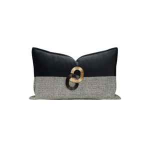 RUIYI, almohada de cintura de lujo, funda de cojín geométrica elegante de <span class=keywords><strong>30x50</strong></span> cm con técnica de costura de diseño decorativo delicado - Product Image 1