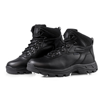 Bottes tactiques résistantes au sable, en maille, pour la randonnée en plein air, logo personnalisé, bottes de travail légères pour hommes