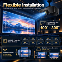 Projecteur laser Optoma CKL1300T 13500 lumens 4K UHD pour événements de location, projection mapping et affichage en grandes salles