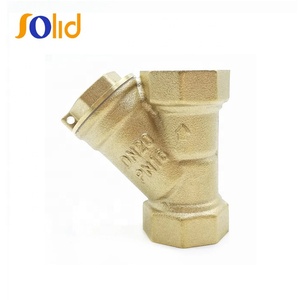 1/2 ''-4'' Y Van Lọc Đồng Thau Rèn BSP Nữ Kết Nối Chủ Đề Y Lọc - Product Image 4