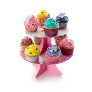 Soporte para cupcakes - soporte de 10/12 unidades, ideal para presentar y transportar cupcakes de forma segura y ordenada. - Product Image 1