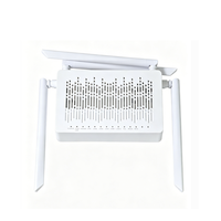 Modem Router WiFi 6 GPON ONU XPON SG339Z 4GE+1TEL+2USB+WIFI ONT WiFi6 2.4G 5G Dual Band dengan 4 Antena