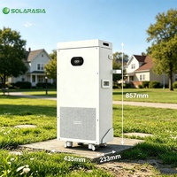 Batería de Litio Montada en Pared Dyness de 16.07 kWh Recargable 51.2V 314Ah, Paquete de Baterías de Iones de Litio para Sistema Solar Doméstico