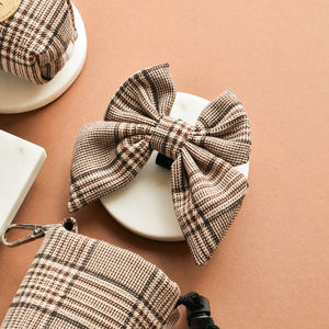 Kit de Arnés de Noble Pet Boutique con Logotipo de Marca Personalizado, Correa para Perro de Tartán Primaveral y Collares Cómodos para Cachorros - Product Image 6