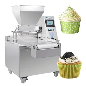 High Capacity cupcake soft cake making machine Industrial automatic cake filling machine