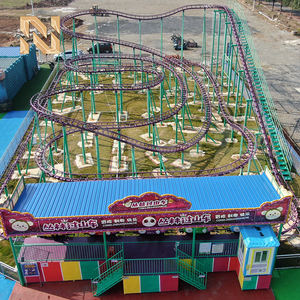 Montaña Rusa Eléctrica Infantil para Exteriores, Mini Montaña Rusa de Acero para Centros Comerciales y Parques de Atracciones, Modelo NOVA LR092 - Product Image 6