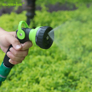 Pistola a spruzzo manuale SUNSHINE per giardino, resistente e leggera, <span class=keywords><strong>8</strong></span> modalità regolabili, alta pressione, impugnatura in gomma antiscivolo, OEM/ODM - Product Image 4