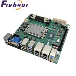 Scheda madre industriale Mini ITX scheda madre Chipset INTEL H610 17*17CM 1000M LAN per tutti In 1 Pc Pos Digital Signage Ops Use