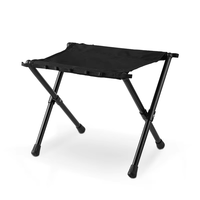 Tabourets pliants tactiques légers en aluminium pour jardin et camping, chaises de pêche portables en tissu Oxford 900D matelassé et durable