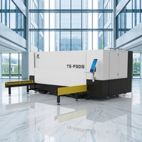 Équipement de découpe laser à plateforme unique 3015 avec tête de découpe autofocus 3000W, machine de découpe laser avec protection intégrale