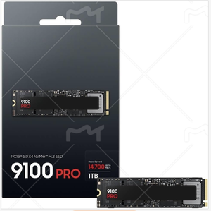 SAM SSD 9100 PRO MZ VAP1T0B/AM 1TB Interne PCIe 5.0x4 NVMe M.2 2280 Vitesse de lecture 14 700 Mo/s 4200 RPM pour l'IA, le calcul et les jeux sur PC - Product Image 3