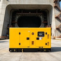 Générateur diesel silencieux haute puissance 20kW 50kW 100kW 200kW 500kW, résistant aux intempéries, insonorisé pour extérieur
