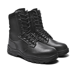 Botas de Seguridad TSB1017 de Cuero Vacuno Color Negro Desierto, Protección Laboral, Anti-Pinchazos, Anti-Impactos - Product Image 5