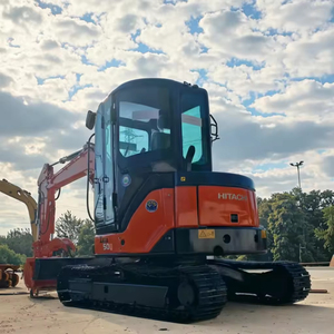 Excavadora original HITACHI ZX50U usada en buen estado a bajo precio, miniexcavadoras de segunda mano japonesas usadas Hitachi ZX 50U-3F en stock - Product Image 1