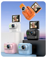 Caméra d'action panoramique LK-018 1080p grand angle avec écran rabattable de 2,0 pouces, Wi-Fi, carte TF, anti-tremblement pour les voyages en plein air et le cyclisme