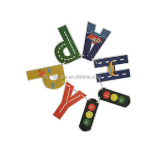 แบนเนอร์สุขสันต์วันเกิดรูปการ์ตูนรถไฟกระดาษตกแต่งงานวันเกิดสำหรับเด็ก - Product Image 3